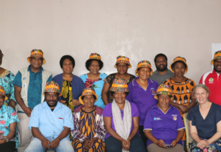 Morobe Health Workers during the MPDSR training recently