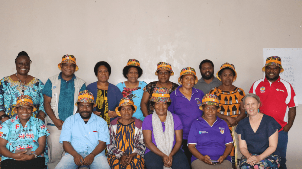 Morobe Health Workers during the MPDSR training recently