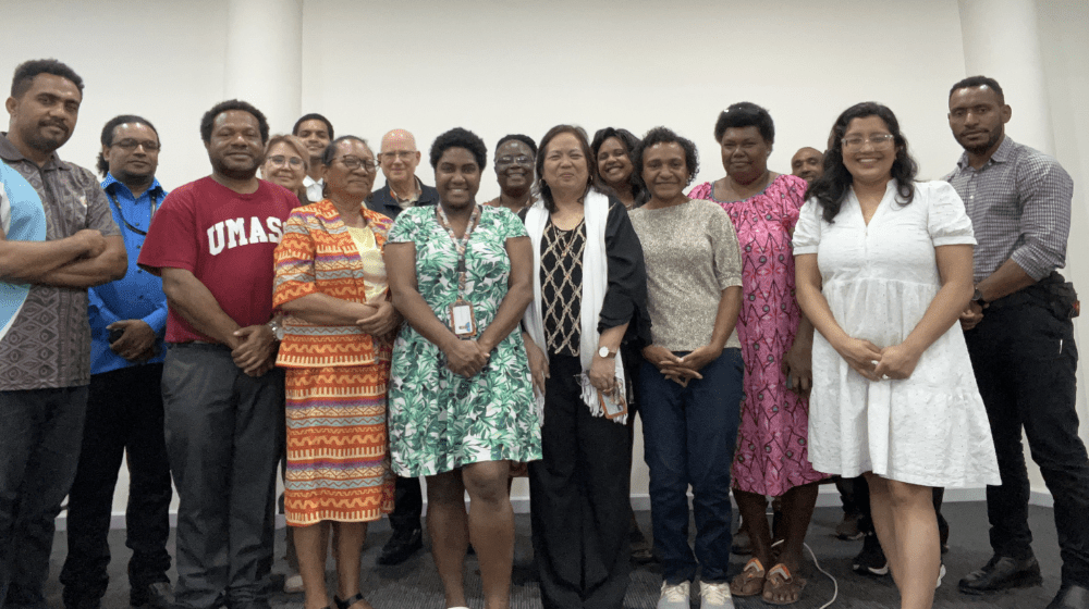 PSA stakeholders posing for a picture after the 2 day consultation