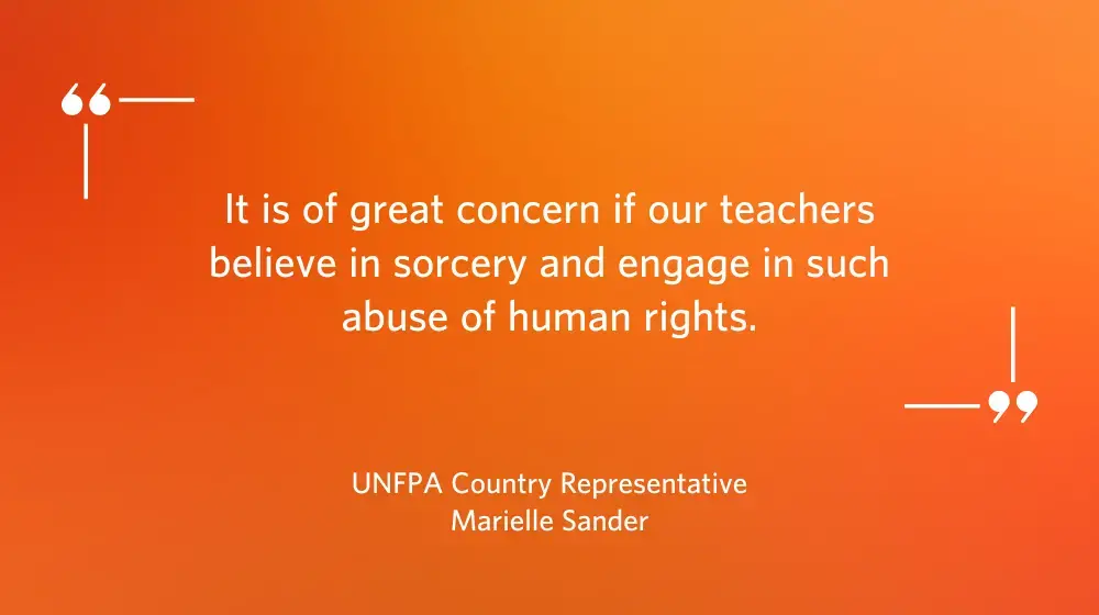 UNFPA Strongly Condemns Torture of 4 Women by Teachers in Porgera