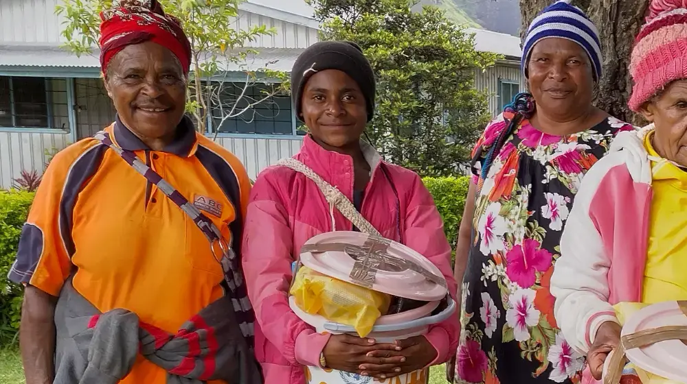 UNFPA Responds to Health and Hygiene Needs of Women and Girls Affected by Violence in the Highlands Region