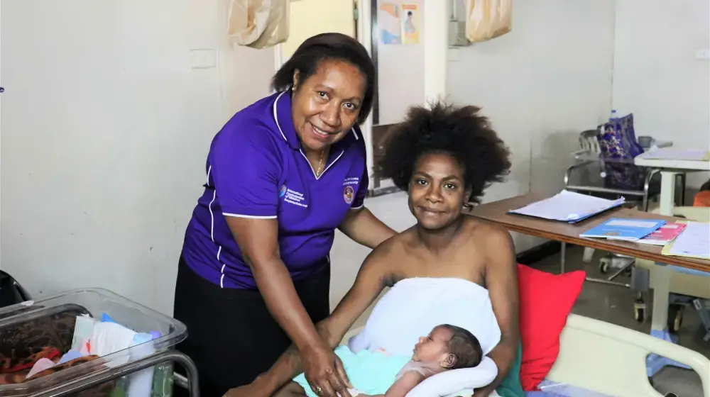 Maternal Health Kits Deliver 80% Decrease in Neonatal Deaths at Port Moresby General Hospital 