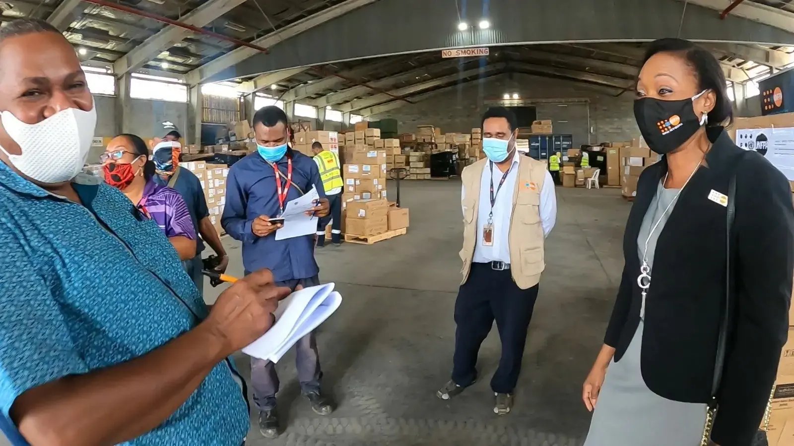 Latest PPE Handover to Fight Fear of COVID-19 Among Family Health Service Workers