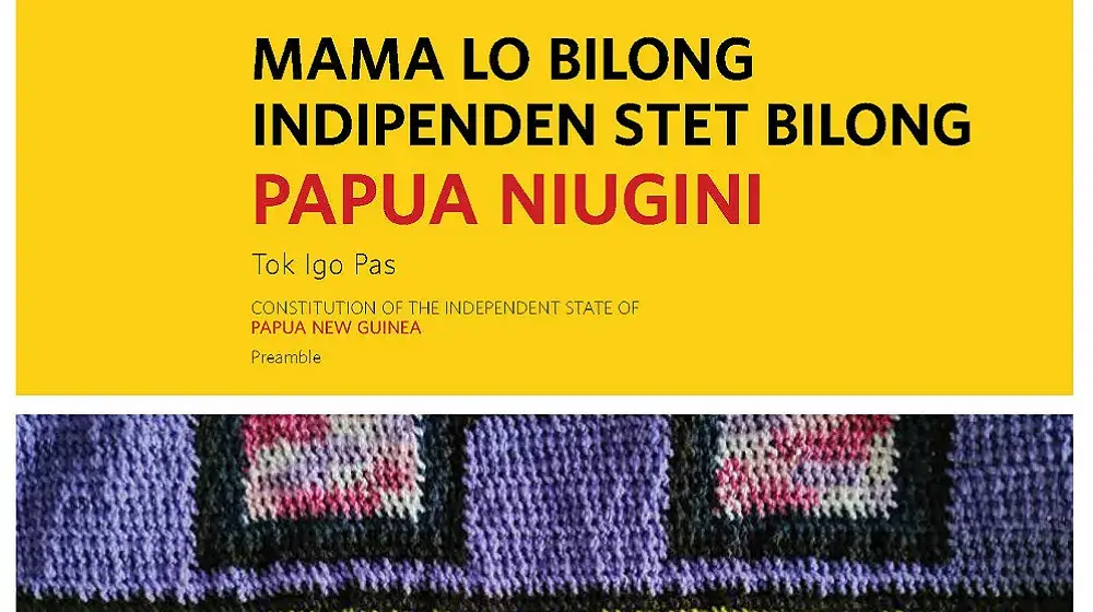 UNFPA celebrates PNG’s 46th Independence with a Tok Pisin translation of the Preamble to the Constitution