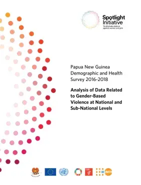 Demographic and Health Survey 2016-2018: Analysis of Data Related to Gender-Based Violence at National and Sub-National Levels